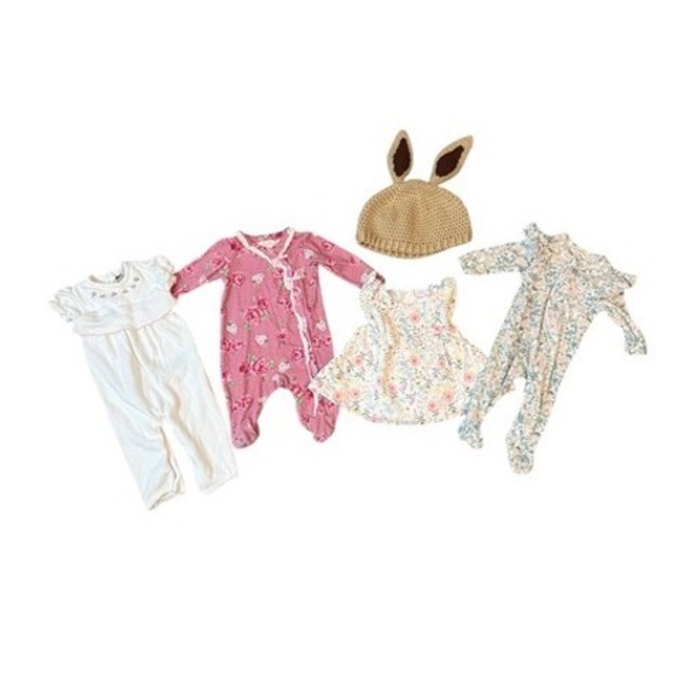 Baby Girl 0-6M Clothing Lot - Janie and Jack Laura Ashley Tommy Bahama